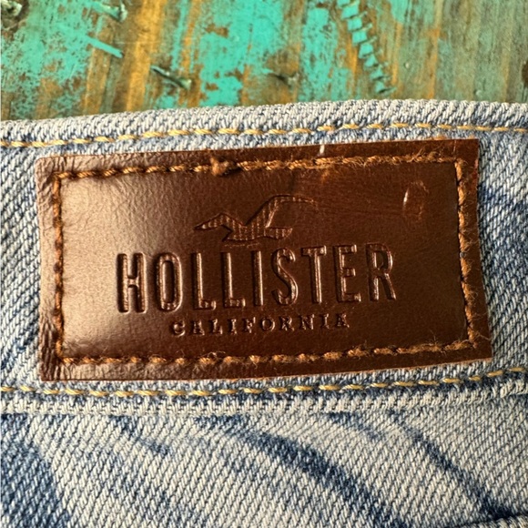 Hollister Curvy Hi-Rise Marble Denim Mom Jeans Size 28 - Picture 12 of 13